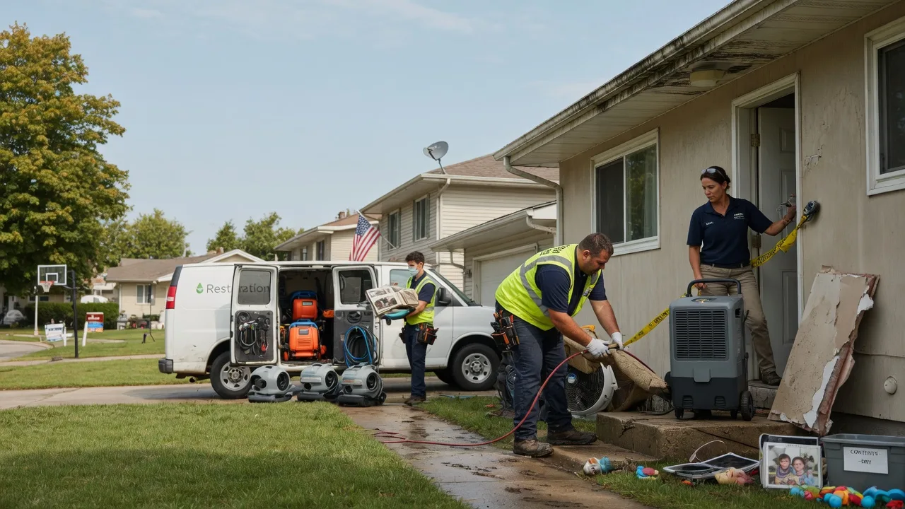 Water Damage Restoration in Caney, KS near me